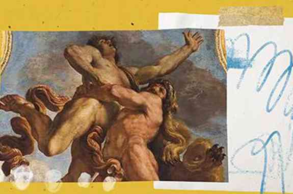 Ercole e Anteo: il Guercino