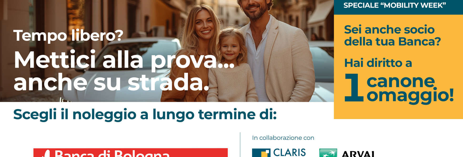24 CLARIS RENT FAMIGLIA AL LAVORO BANNER