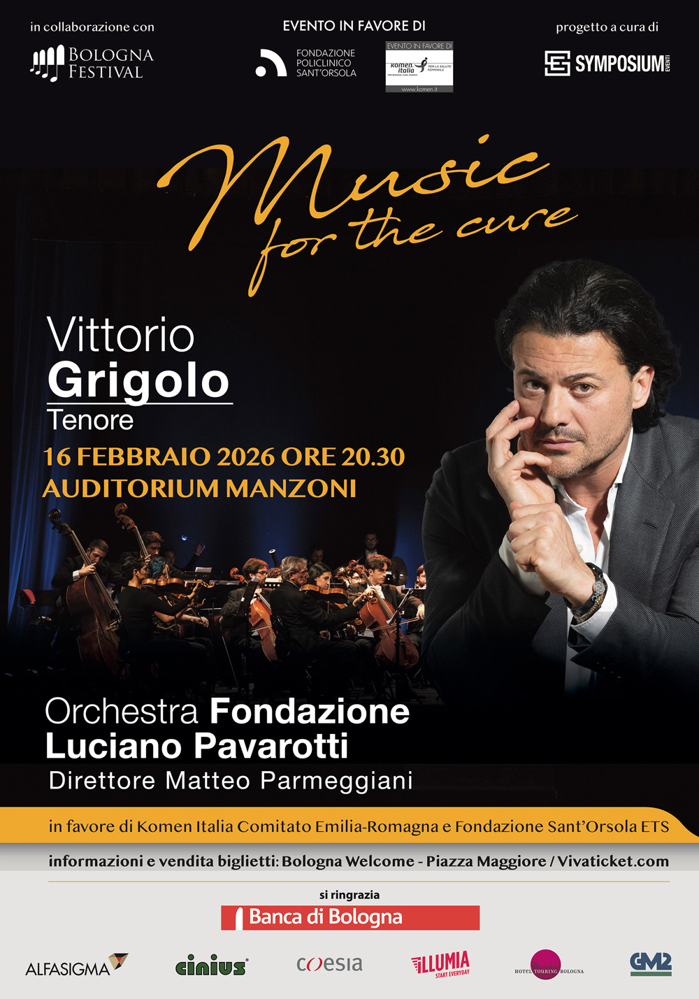 Music for the cure locandina.