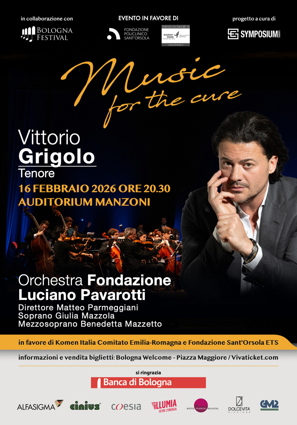 Music for the cure locandina.