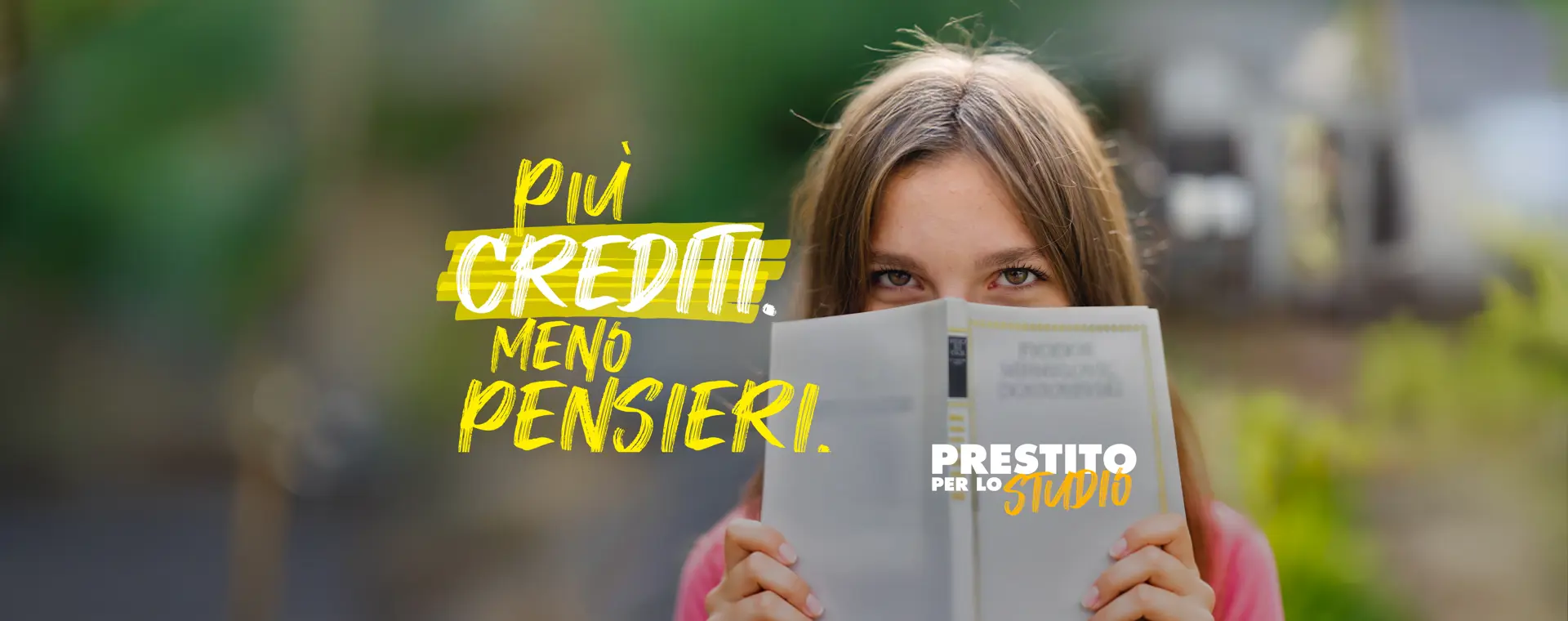 Non porre limiti al tuo futuro Studia oggi. Costruisci il tuo dom